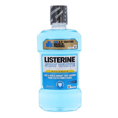 Bain de bouche Listerine Stay White Mouthwash 500 ml