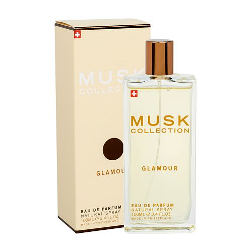 Eau de parfum MUSK Collection Glamour 100 ml boîte endommagée