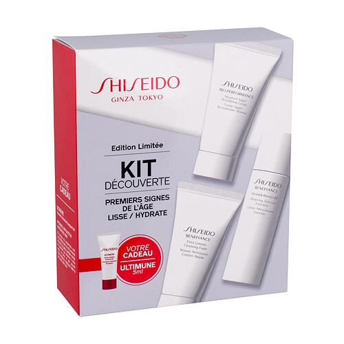 Mousse nettoyante Shiseido Benefiance Extra Creamy Cleansing Foam 30 ml Sets