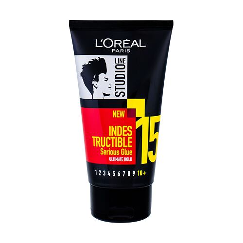 Gel cheveux L'Oréal Paris Studio Line Indestructible Seriuos Glue 150 ml
