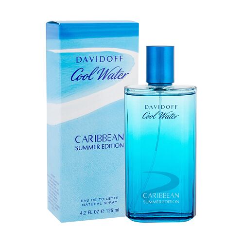 Eau de toilette Davidoff Cool Water Caribbean Summer Edition 125 ml boîte endommagée
