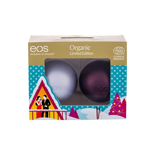 Baume à lèvres EOS Organic Limited Edition 7 g First Snow Sets