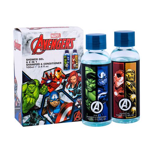 Duschgel Marvel Avengers 2x100 ml Sets