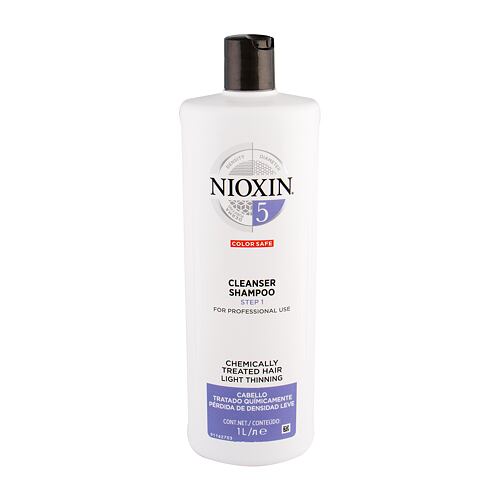 Shampoo Nioxin System 5 Cleanser Color Safe 1000 ml