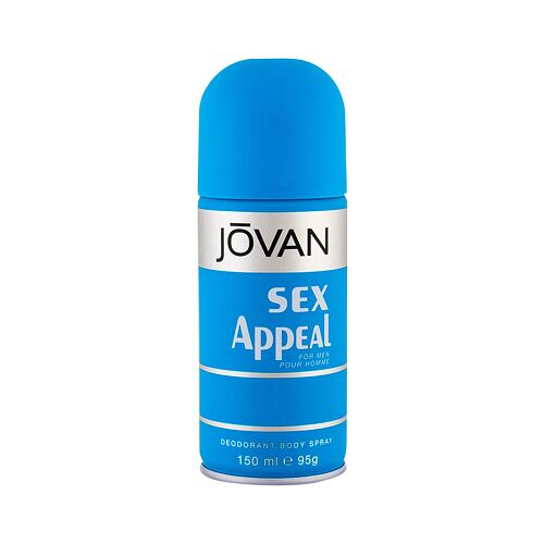 Déodorant Jövan Sex Appeal 150 ml flacon endommagé