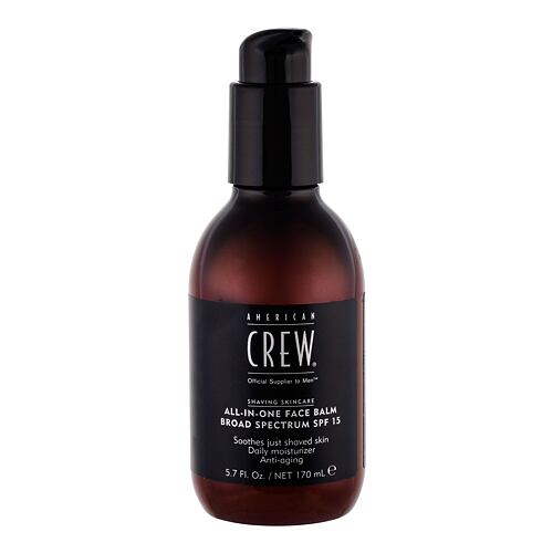Baume après-rasage American Crew Shaving Skincare All-In-One Face Balm SPF15 170 ml