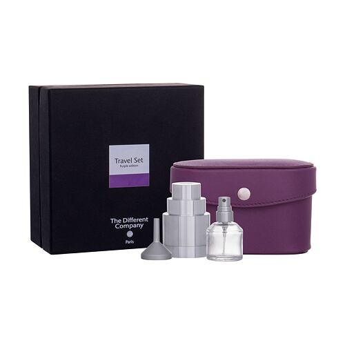 Flacon rechargeable The Different Company Travel Set Purple 10 ml Sets