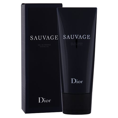 Rasiergel Christian Dior Sauvage 125 ml Beschädigte Schachtel