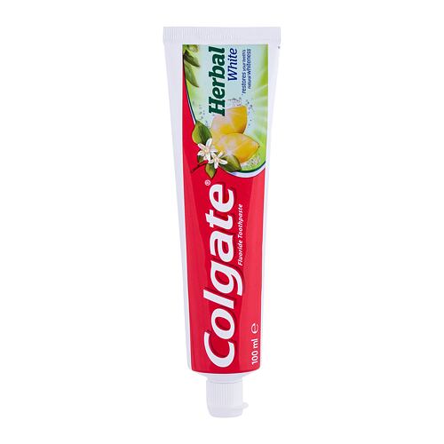 Dentifrice Colgate Herbal White 100 ml boîte endommagée