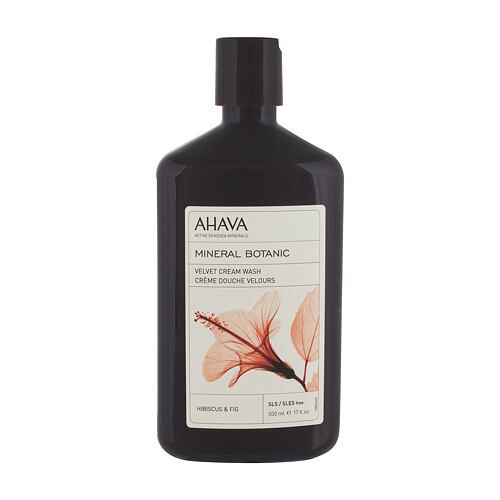 Crème de douche AHAVA Mineral Botanic Hibiscus & Fig 500 ml