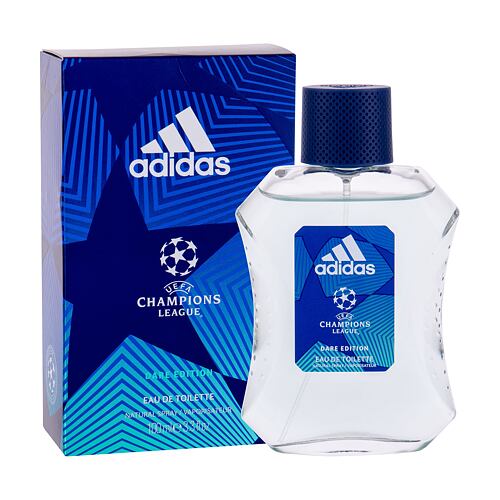 Eau de toilette Adidas UEFA Champions League Dare Edition 100 ml boîte endommagée