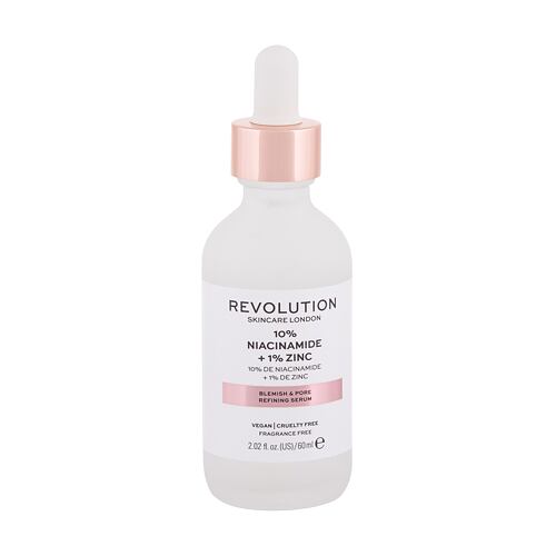 Sérum visage Revolution Skincare Skincare 10% Niacinamide + 1% Zinc 60 ml