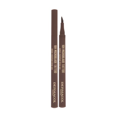 Crayon à sourcils Dermacol 16H Microblade Tattoo Water-Resistant 1 ml 02