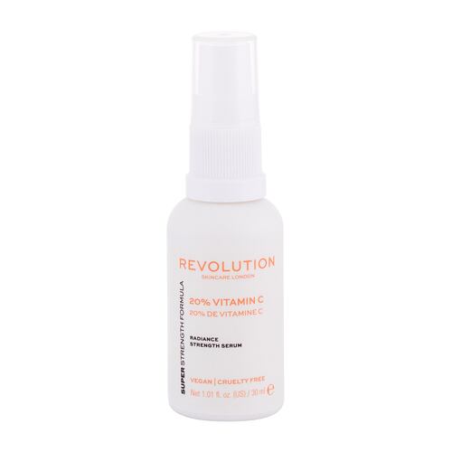 Sérum visage Revolution Skincare Vitamin C 20% Radiance 30 ml boîte endommagée