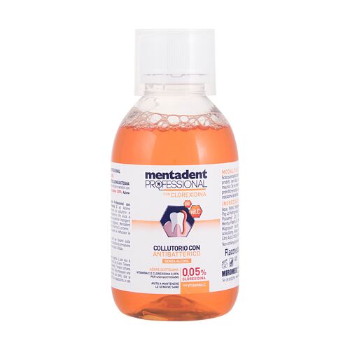 Mundwasser Mentadent Professional Clorexidina 0,05% Vitamin C 200 ml