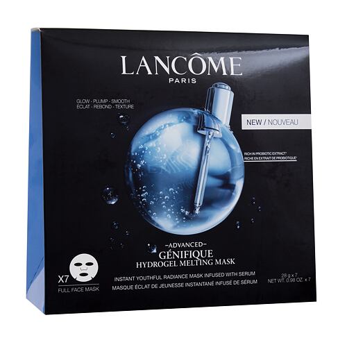 Masque visage Lancôme Advanced Génifique Hydrogel Melting 7 x 28g g