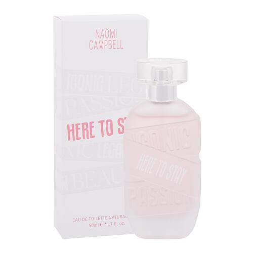 Eau de toilette Naomi Campbell Here To Stay 50 ml
