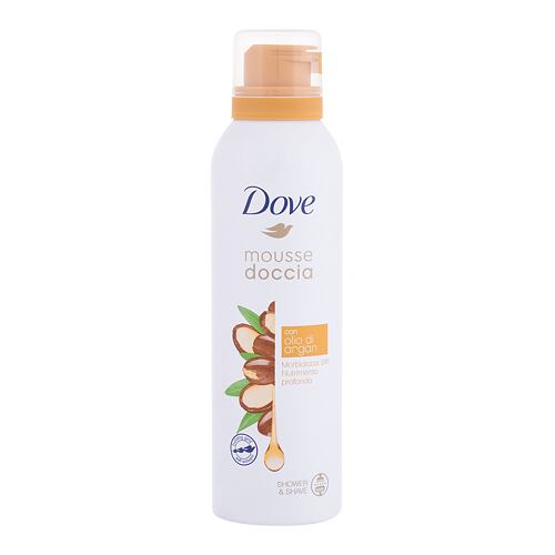 Duschschaum  Dove Shower Mousse Argan Oil 200 ml Beschädigtes Flakon