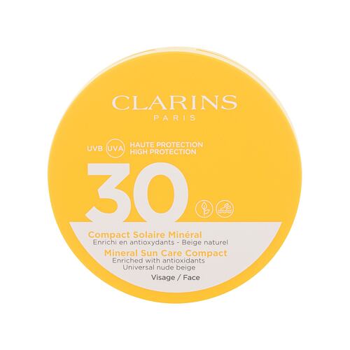 Soin solaire visage Clarins Sun Care Mineral Compact SPF30 11,5 ml