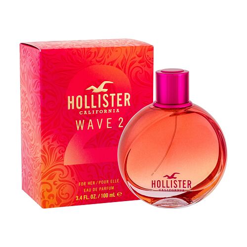 Eau de Parfum Hollister Wave 2 100 ml Beschädigte Schachtel