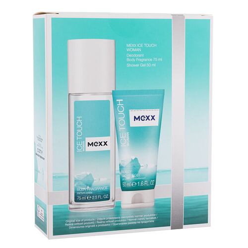 Deodorant Mexx Ice Touch Woman 2014 75 ml Beschädigte Schachtel Sets