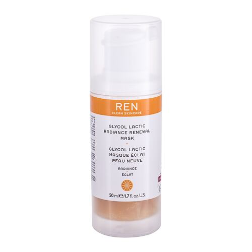 Gesichtsmaske REN Clean Skincare Radiance Glycol Lactic Radiance Renewal AHA 50 ml Beschädigte Schachtel