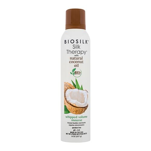 Spray et mousse Farouk Systems Biosilk Silk Therapy Organic Coconut Oil Whipped Volume Mousse 227 g