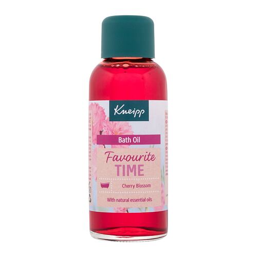 Huile de bain Kneipp Favourite Time Cherry Blossom 100 ml boîte endommagée