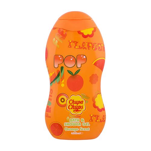 Gel douche Chupa Chups Bath & Shower Orange Scent 400 ml emballage endommagé