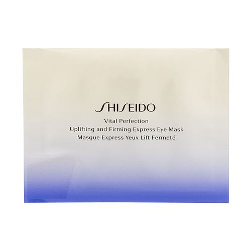 Masque yeux Shiseido Vital Perfection Uplifting & Firming Express Eye Mask 12 St. boîte endommagée