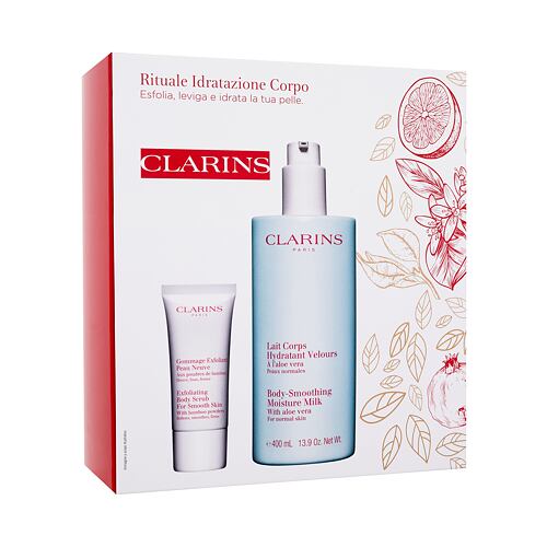 Lait corps Clarins Body Care Body-Smoothing Moisture Milk 400 ml boîte endommagée Sets