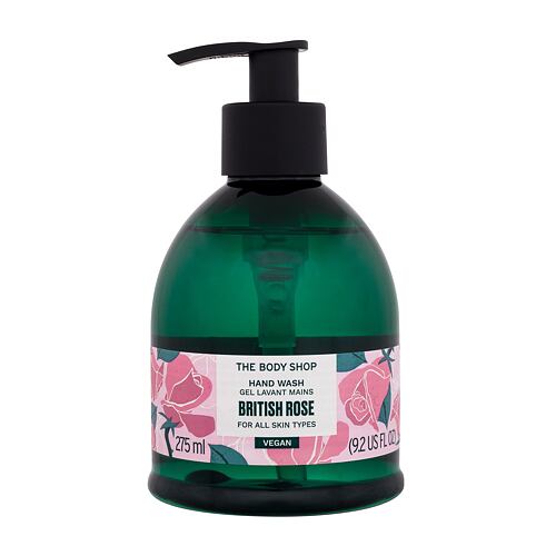 Savon liquide The Body Shop British Rose Hand Wash 275 ml
