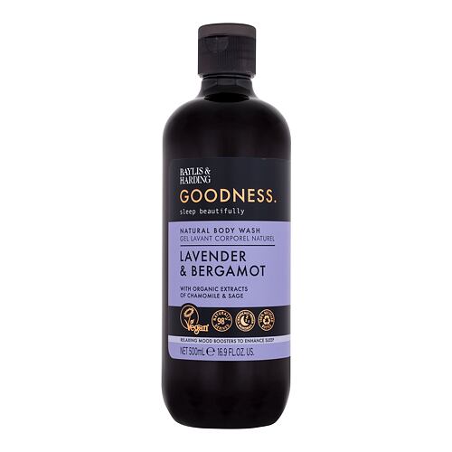 Gel douche Baylis & Harding Goodness Sleep Lavender & Bergamot Natural Body Wash 500 ml