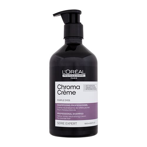 Shampoo L'Oréal Professionnel Chroma Crème Professional Shampoo Purple Dyes 500 ml