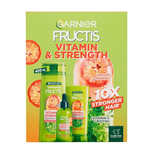 Shampoo Garnier Fructis Vitamin & Strength 400 ml Beschädigte Schachtel Sets