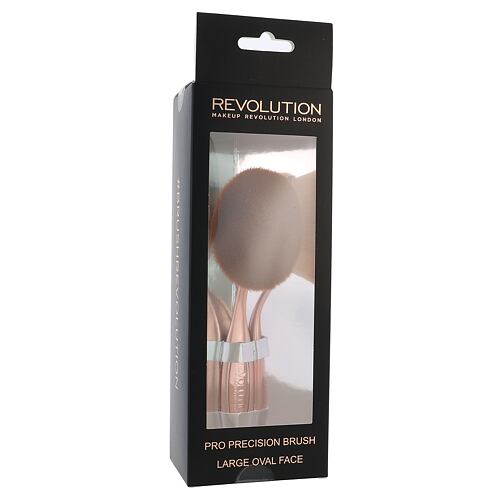 Pinsel Makeup Revolution London Brushes Pro Precision Brush Large Oval Face 1 St. Beschädigte Schachtel