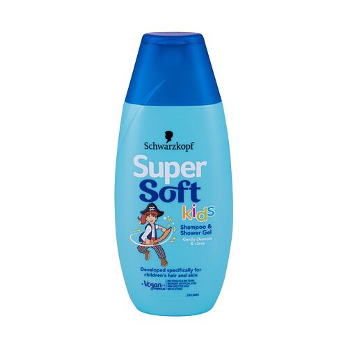 Shampooing Schwarzkopf Super Soft Kids Shampoo & Shower Gel 250 ml