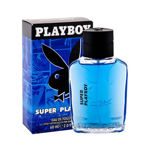 Eau de toilette Playboy Super Playboy For Him 60 ml boîte endommagée