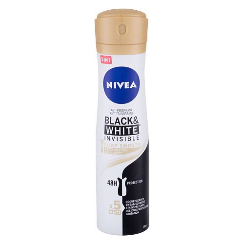 Antiperspirant Nivea Black & White Invisible Silky Smooth 48h 150 ml