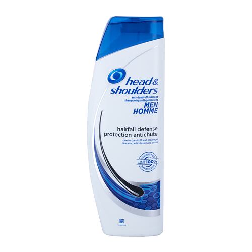 Shampoo Head & Shoulders Men Hairfall Defense Anti-Dandruff 400 ml
