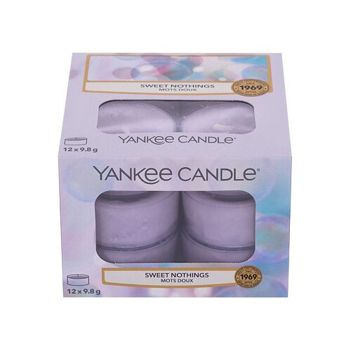 Bougie parfumée Yankee Candle Sweet Nothings 117,6 g boîte endommagée