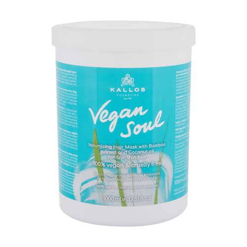 Haarmaske Kallos Cosmetics Vegan Soul Volumizing 1000 ml