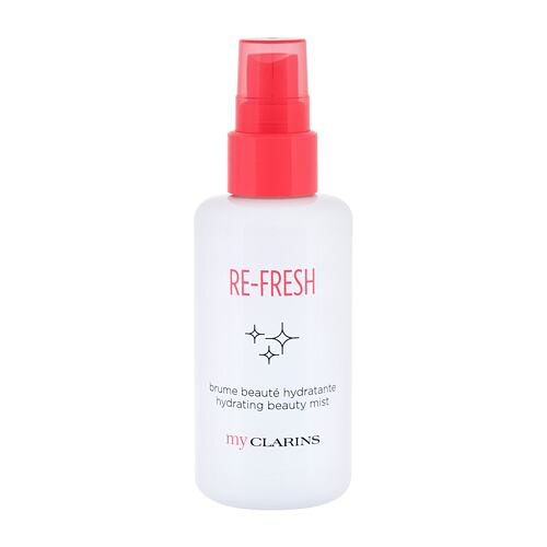 Lotion visage et spray  Clarins Re-Fresh Hydrating Beauty Mist 100 ml Tester