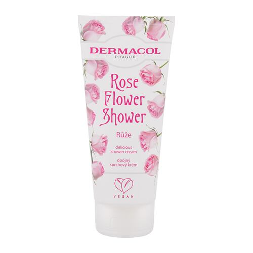 Crème de douche Dermacol Rose Flower Shower 200 ml