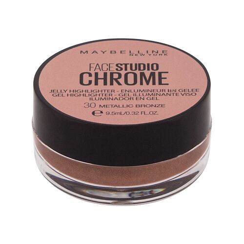 Highlighter Maybelline FaceStudio Chrome 9,5 ml 30 Metallic Bronze