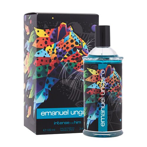 Eau de parfum Emanuel Ungaro Intense For Him 100 ml boîte endommagée