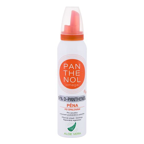Soin après-soleil Panthenol Omega 9% D-Panthenol After-Sun Mousse Aloe Vera 150 ml boîte endommagée