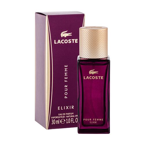 Eau de parfum Lacoste Pour Femme Elixir 30 ml boîte endommagée