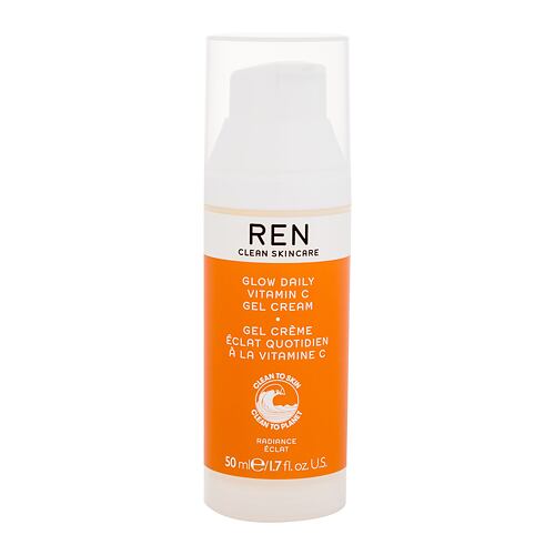 Gesichtsgel REN Clean Skincare Radiance Glow Daily Vitamin C 50 ml Beschädigte Schachtel