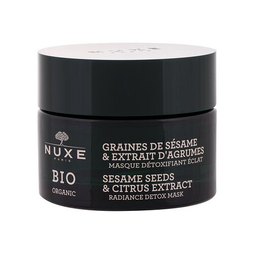 Gesichtsmaske NUXE Bio Organic Sesame Seeds & Citrus Extract 50 ml Beschädigte Schachtel